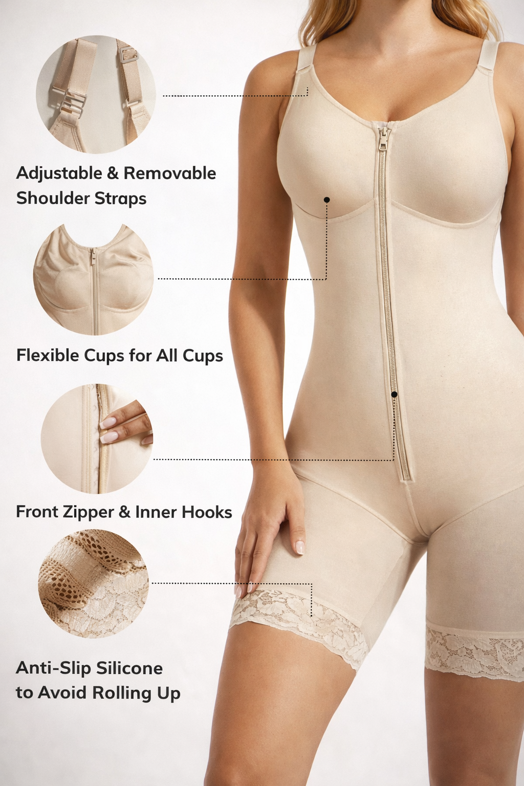 Seamless Tummy Control Shapewear, Smooth Curves Instantly
